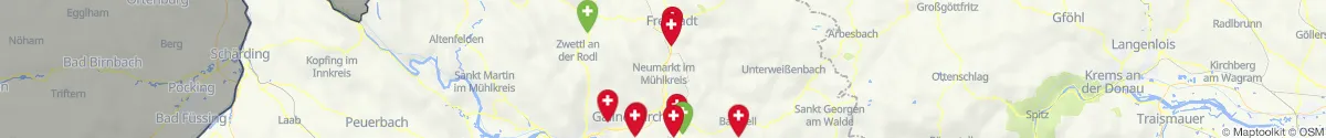 Map view for Pharmacies emergency services nearby Freistadt (Freistadt, Oberösterreich)